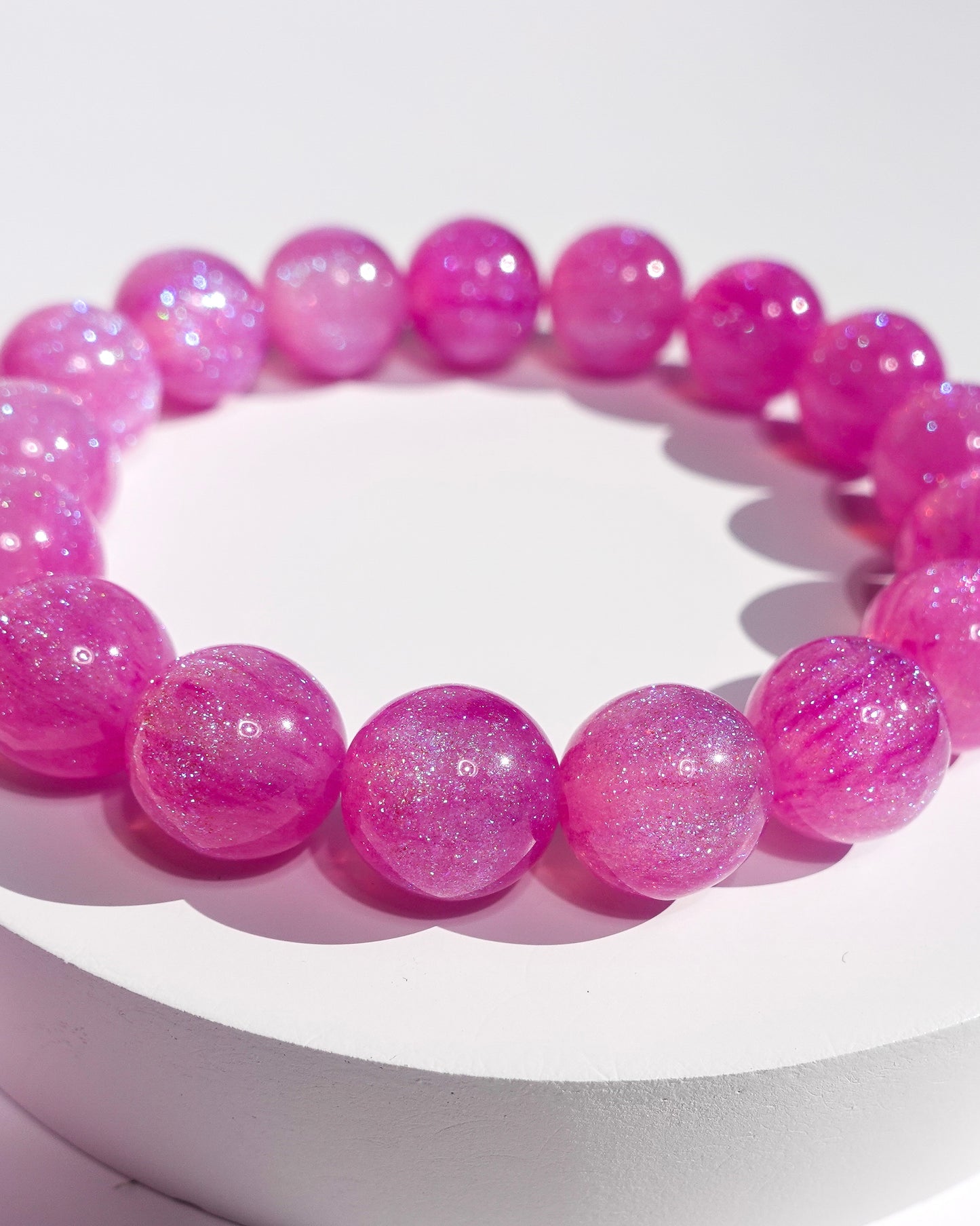 Cosmic Purple Acrylic Bracelet 💜✨ (12.3 mm)